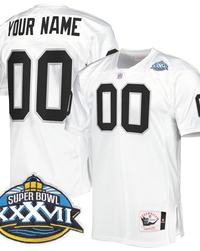 Las Vegas Raiders Throwback Custom Jersey - All Stitched