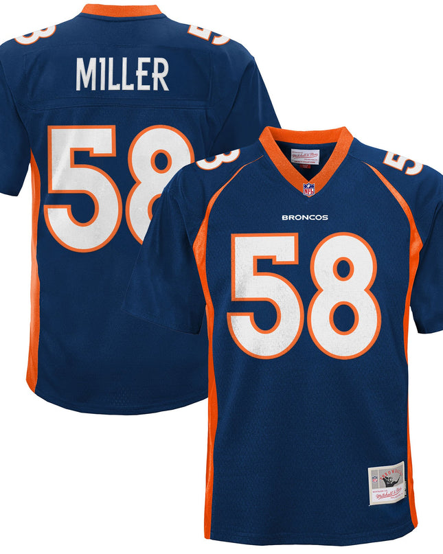 Men's Denver Broncos Throwback Player Jersey - All Stitched