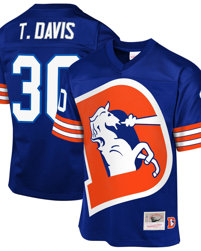 Men's Denver Broncos Throwback Player Jersey - All Stitched