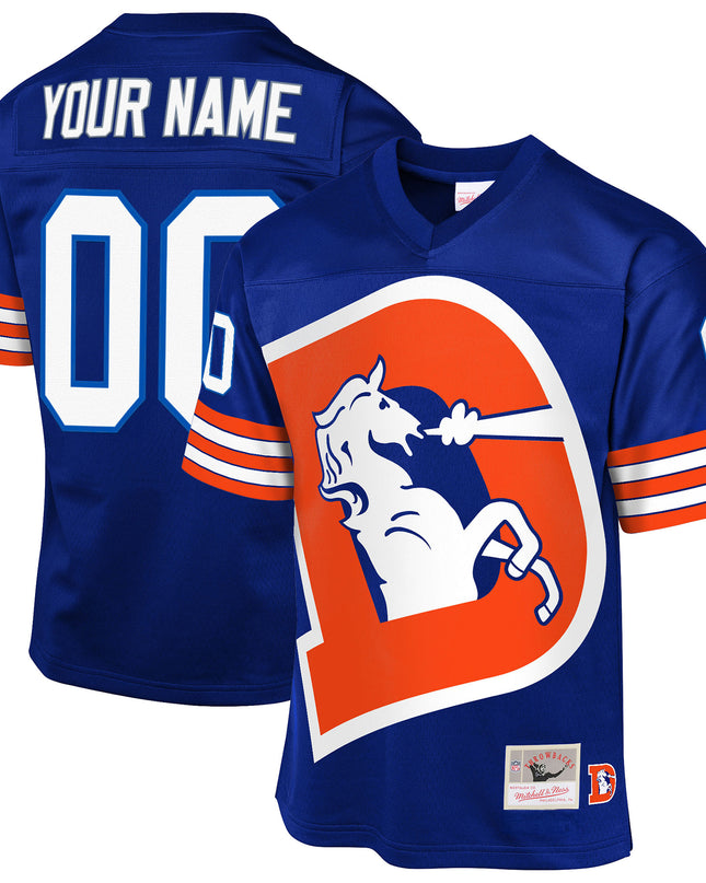 Denver Broncos Throwback Custom Jersey - All Stitched