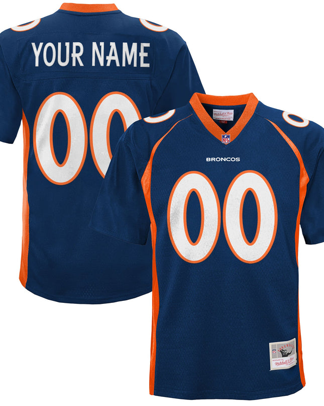 Denver Broncos Throwback Custom Jersey - All Stitched