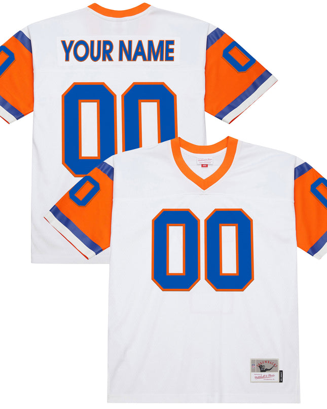 Denver Broncos Throwback Custom Jersey - All Stitched