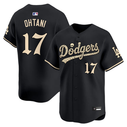 Los Angeles Dodgers 'Halloween Mummy Edition' Premier Limited Jersey - Stitched