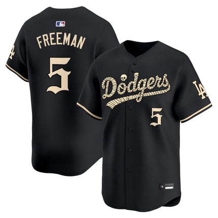 Los Angeles Dodgers 'Halloween Mummy Edition' Premier Limited Jersey - Stitched