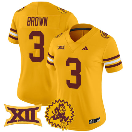 Women's Arizona State Sun Devils 1975 Throwback Vapor Limited Jersey - All Stitched