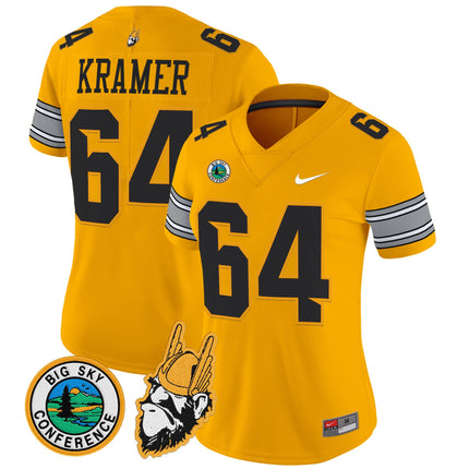 Women's Idaho Vandals 1975 Throwback Vapor Limited Jersey - All Stitched