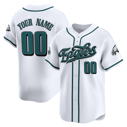 Philadelphia Eagles 2025 Vapor Baseball Custom Jersey V2 - All Stitched