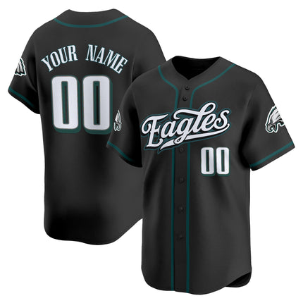 Philadelphia Eagles 2025 Vapor Baseball Custom Jersey V2 - All Stitched