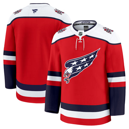 Washington Capitals Screaming Eagle Alternate Premium Jersey - All Stitched
