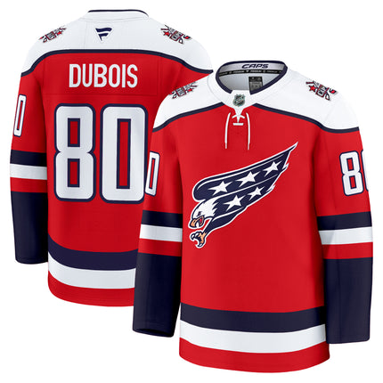 Washington Capitals Screaming Eagle Alternate Premium Jersey - All Stitched