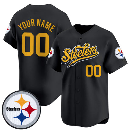 Pittsburgh Steelers 2025 Vapor Baseball Custom Jersey V3 - All Stitched