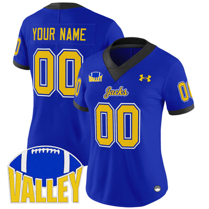 South Dakota State Jackrabbits 2025 Vapor Limited Custom Jersey - All Stitched