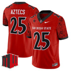 Red / #25 Aztecs / S