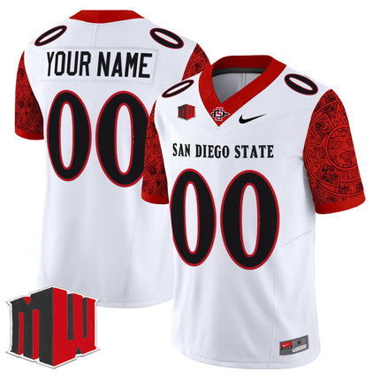 San Diego State Aztecs 2025 Vapor Limited Custom Jersey - All Stitched