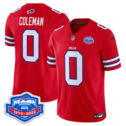 Men's Buffalo Bills 2025 Farewell Season Patch Vapor Limited Jersey - All Stitched