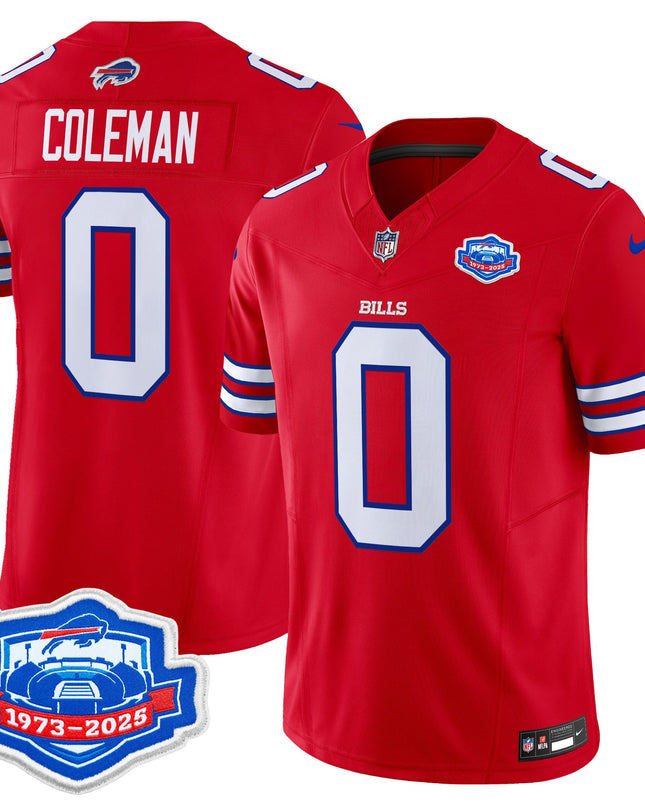 Men's Buffalo Bills 2025 Farewell Season Patch Vapor Limited Jersey - All Stitched
