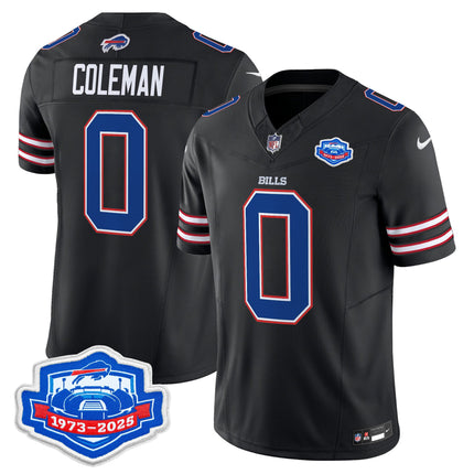 Men's Buffalo Bills 2025 Farewell Season Patch Vapor Limited Jersey - All Stitched