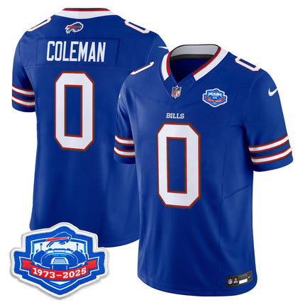 Men's Buffalo Bills 2025 Farewell Season Patch Vapor Limited Jersey - All Stitched