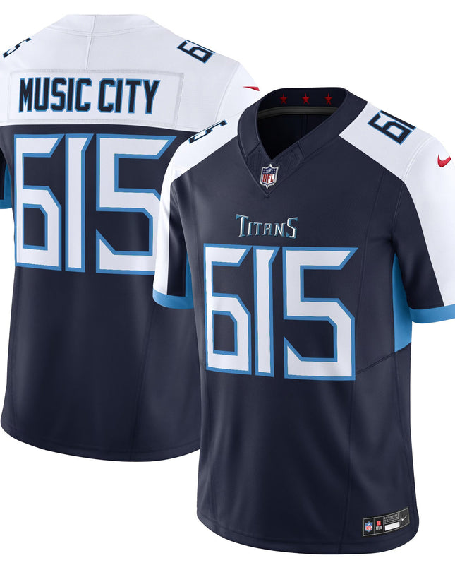 Men's Tennessee Titans 2025 Vapor Limited Jersey - All Stitched
