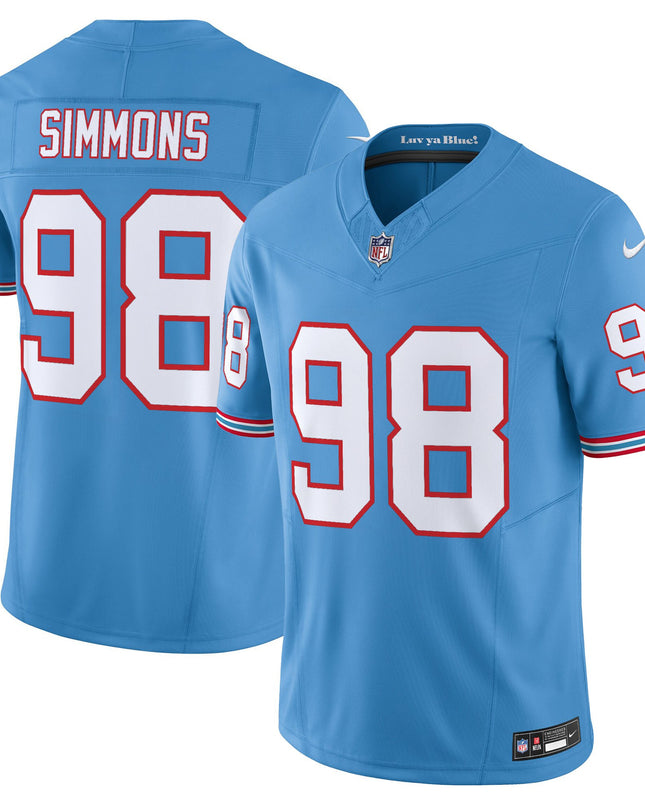 Men's Tennessee Titans 2025 Vapor Limited Jersey - All Stitched