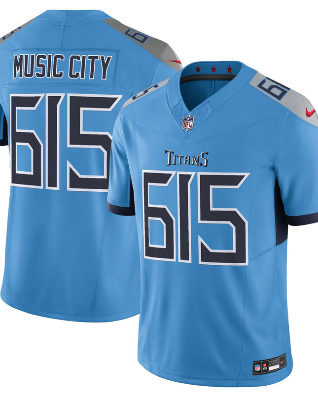 Men's Tennessee Titans 2025 Vapor Limited Jersey - All Stitched
