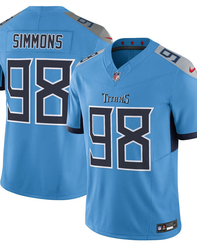 Men's Tennessee Titans 2025 Vapor Limited Jersey - All Stitched