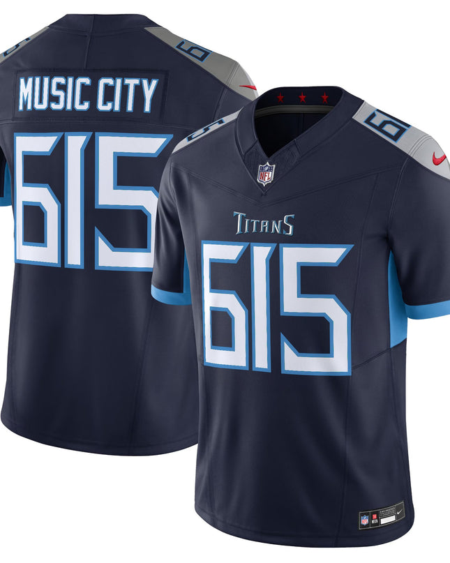 Men's Tennessee Titans 2025 Vapor Limited Jersey - All Stitched