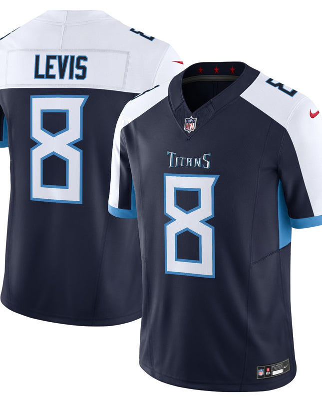 Men's Tennessee Titans 2025 Vapor Limited Jersey - All Stitched