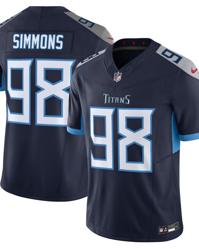 Men's Tennessee Titans 2025 Vapor Limited Jersey - All Stitched