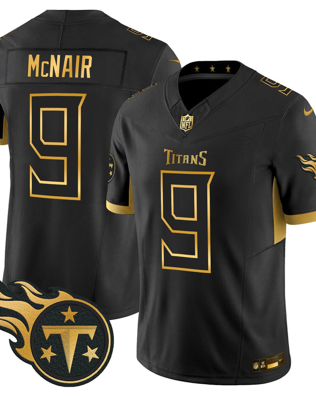 Men's Tennessee Titans 2025 Gold Vapor Limited Jersey - All Stitched