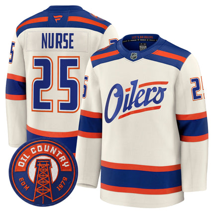 Edmonton Oilers 2025/26 Premium Jersey - All Stitched