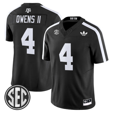 Men's Texas A&M Aggies 2025 Vapor Limited Jersey V2 - All Stitched