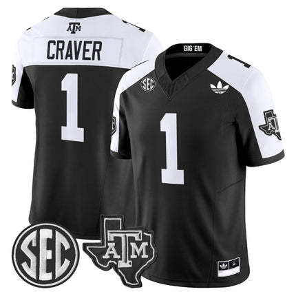 Men's Texas A&M Aggies 2025 Vapor Limited Jersey V2 - All Stitched