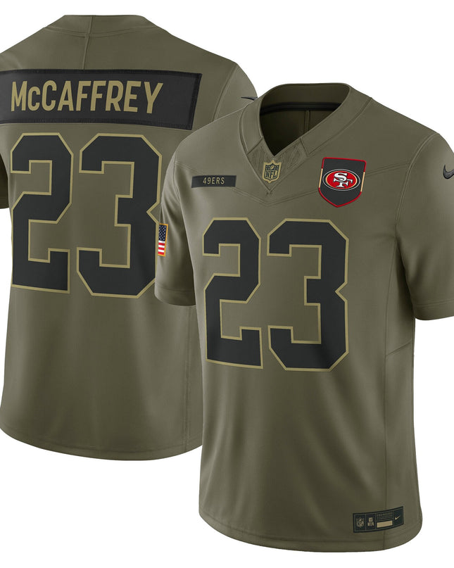 Men's San Francisco 49ers 2025 Salute to Service Vapor Limited Jersey - All Stitched