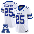 White / #25 Rice Owls / S