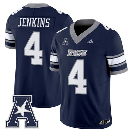 Men's Rice Owls 2025 Vapor Limited Jersey - All Stitched
