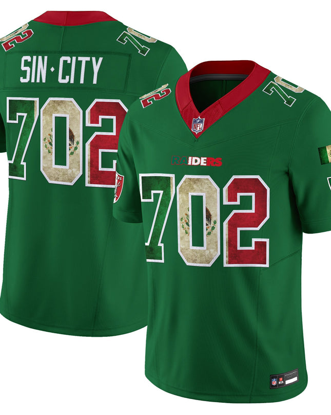 Men's Las Vegas Raiders Mexico Vapor Limited Jersey - All Stitched