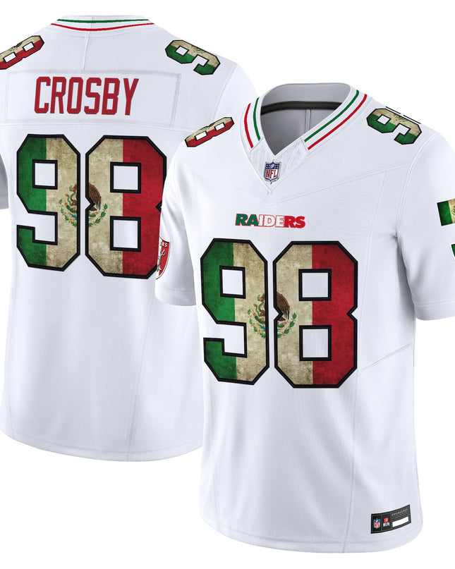 Men's Las Vegas Raiders Mexico Vapor Limited Jersey - All Stitched
