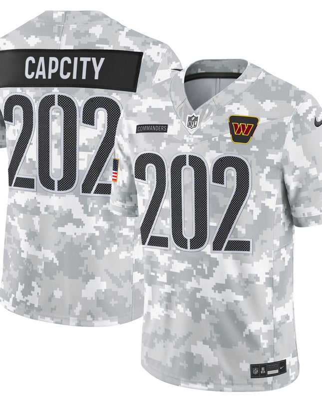 Men's Washington Commanders 2025 Salute to Service Vapor Limited Jersey - All Stitched