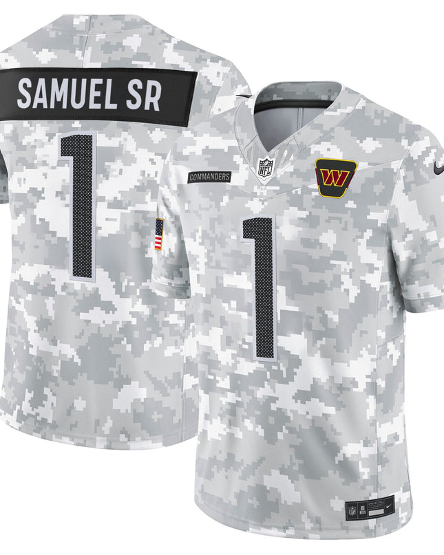 Men's Washington Commanders 2025 Salute to Service Vapor Limited Jersey - All Stitched