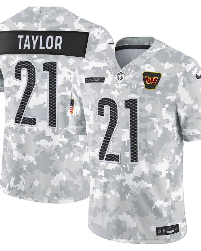 Men's Washington Commanders 2025 Salute to Service Vapor Limited Jersey - All Stitched