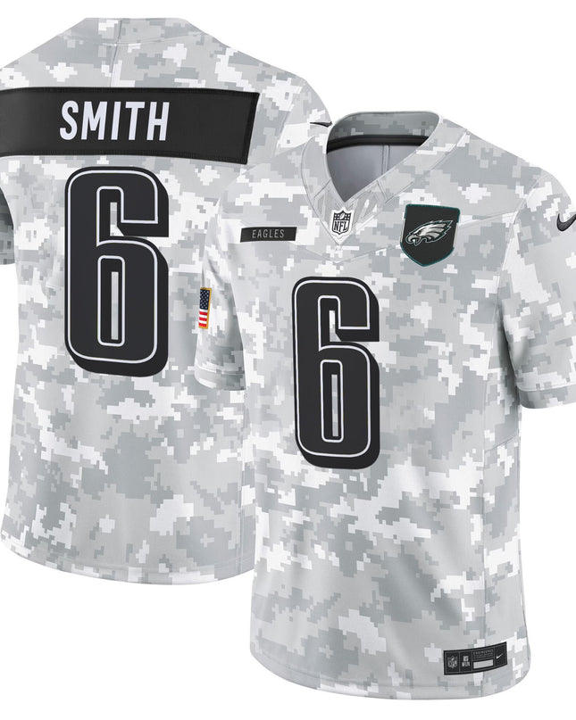 Men's Philadelphia Eagles 2025 Salute to Service Limited Jersey - All Stitched