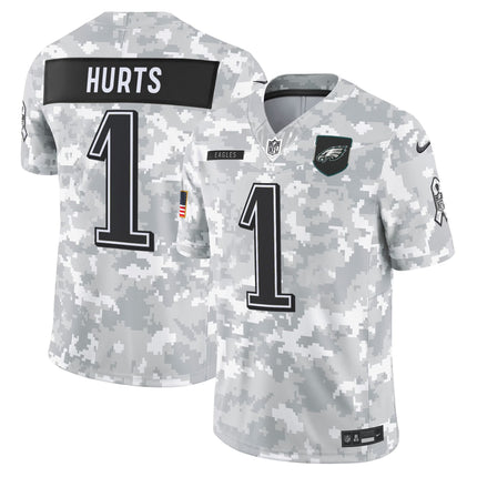 Men's Philadelphia Eagles 2025 Salute to Service Limited Jersey - All Stitched