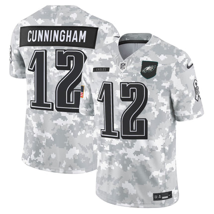 Men's Philadelphia Eagles 2025 Salute to Service Limited Jersey - All Stitched