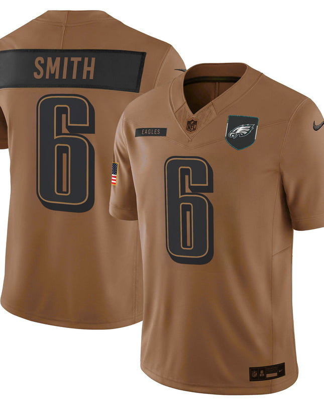Men's Philadelphia Eagles 2025 Salute to Service Limited Jersey - All Stitched