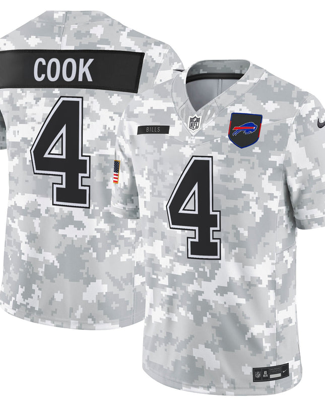 Men's Buffalo Bills 2025 Salute to Service Vapor Limited Jersey - All Stitched