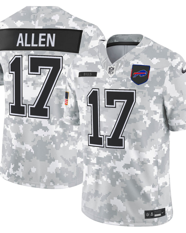Men's Buffalo Bills 2025 Salute to Service Vapor Limited Jersey - All Stitched