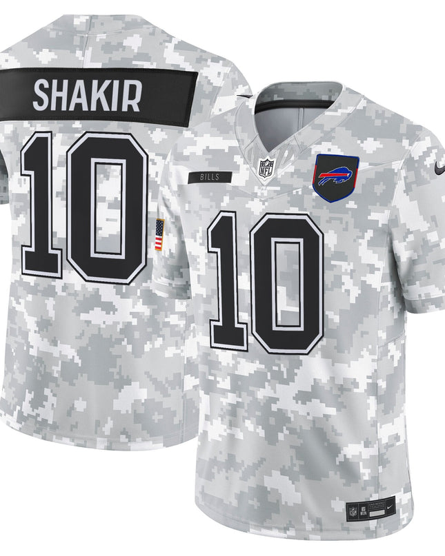 Men's Buffalo Bills 2025 Salute to Service Vapor Limited Jersey - All Stitched