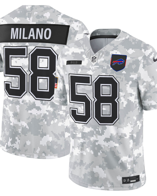 Men's Buffalo Bills 2025 Salute to Service Vapor Limited Jersey - All Stitched