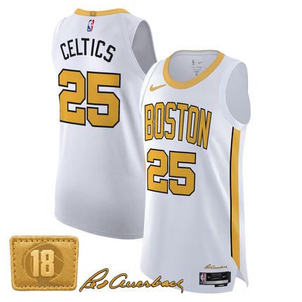 Boston Celtics 2025/26 City Edition Swingman Jersey - All Stitched